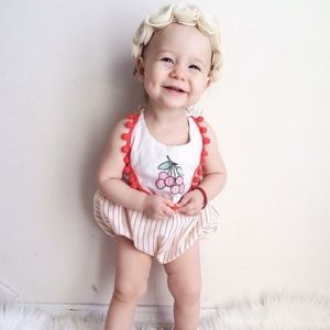 6 Months Cherry baby romper ❤️
